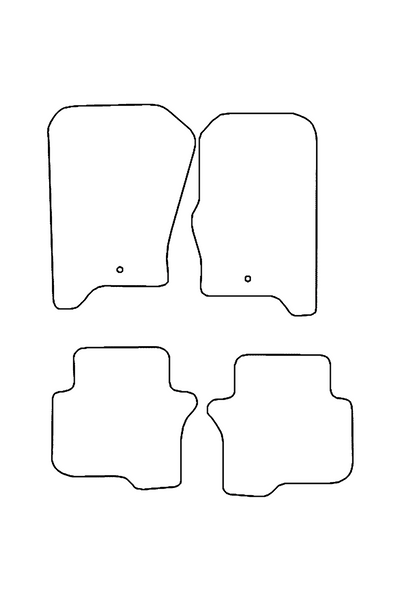 Land Rover Discovery Series 4 Tailored Rubber Mats