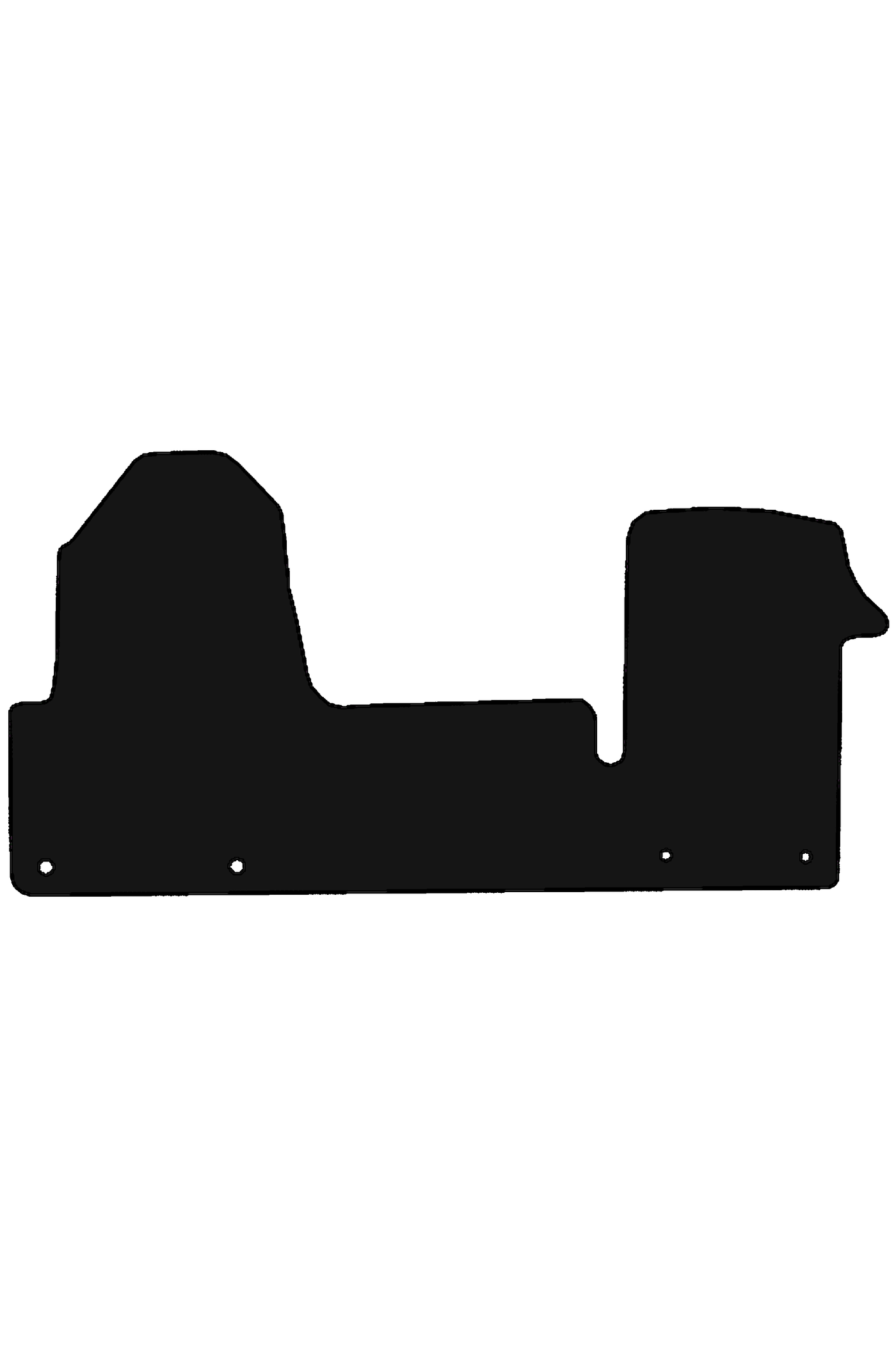 Vauxhall Movano 2010-2022 Tailored Front Rubber Mat
