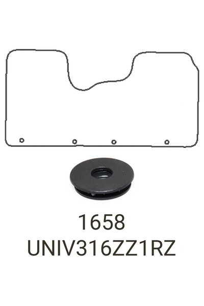 Nissan NV300 2016+ Tailored Front Rubber Mat