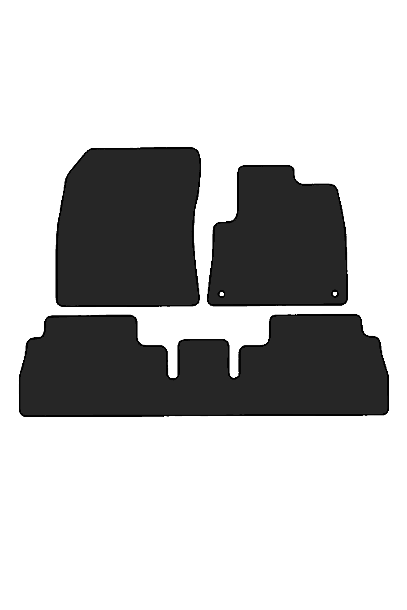 Vauxhall Combo 2018+ Tailored Rubber Mats