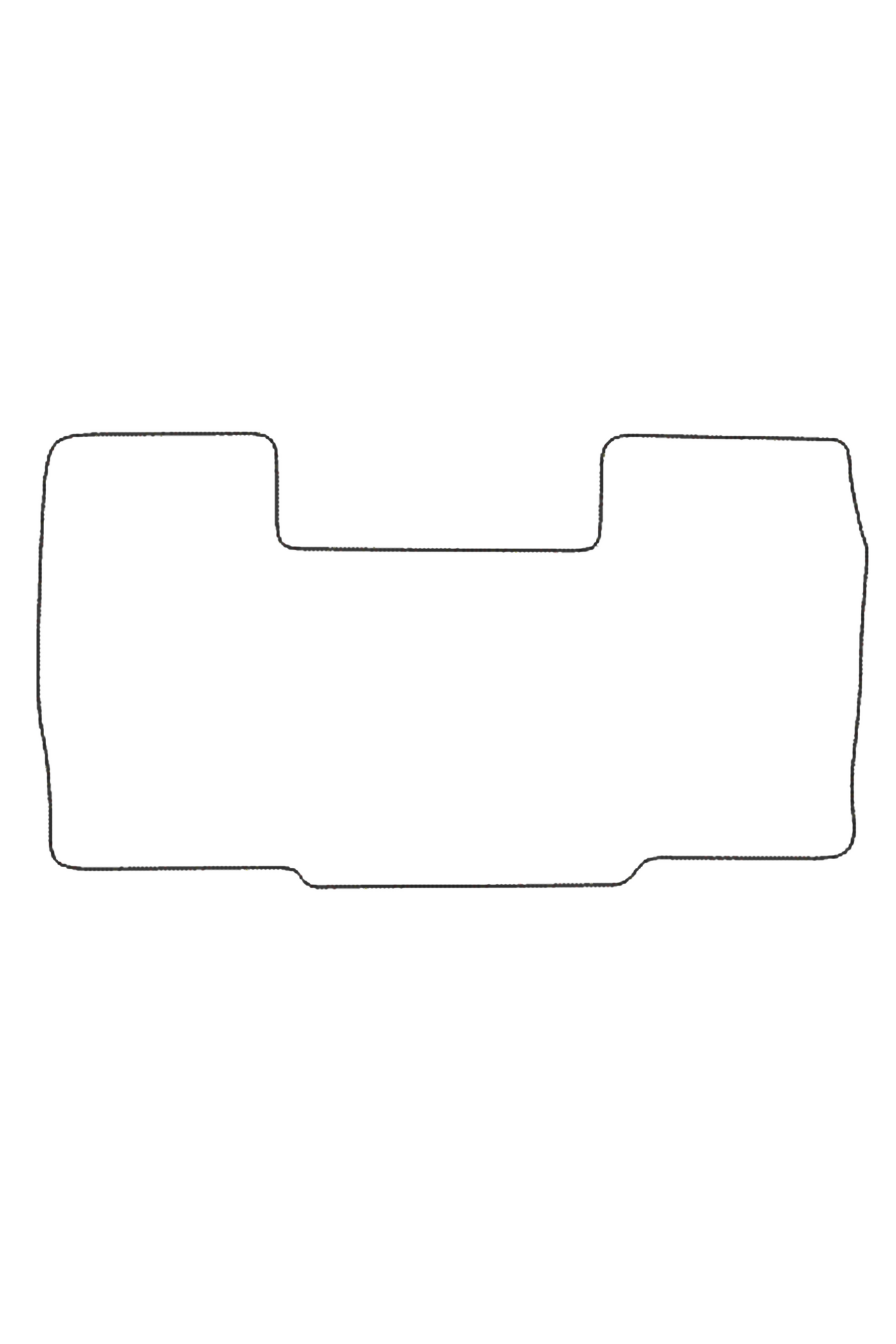 Fiat Ducato 2006-2021 Tailored Front Rubber Mat