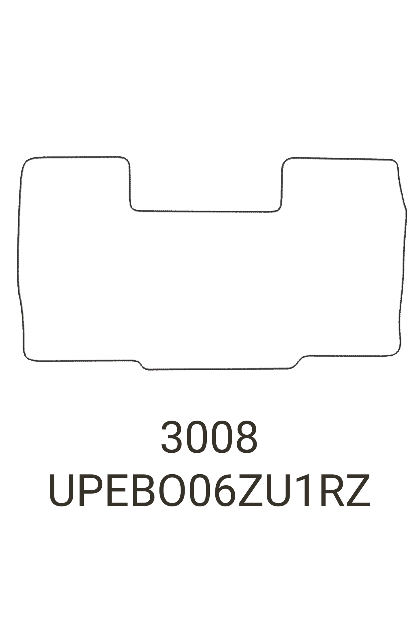 Peugeot Boxer 2006-2022 Tailored Front Rubber Mat