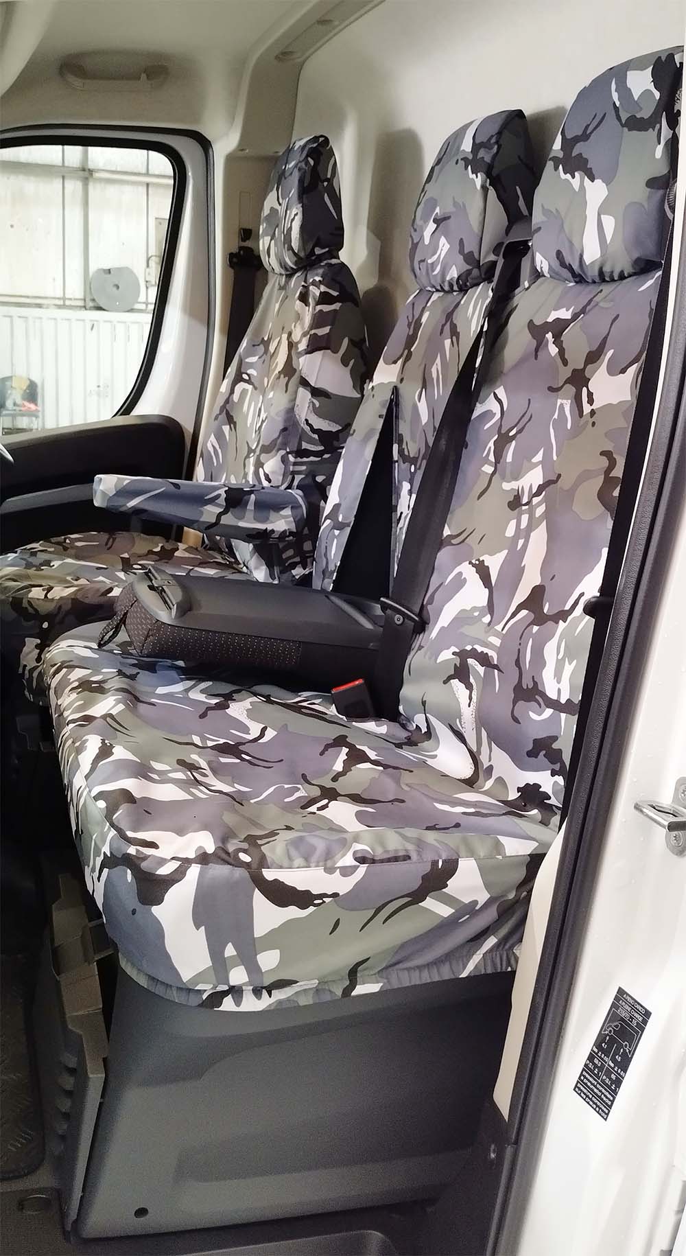 Vauxhall Movano-e Van 2022+ Front Seat Covers