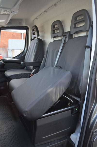 Iveco Daily Van 2014 Onwards Tailored Front Seat Covers  Scutes Ltd