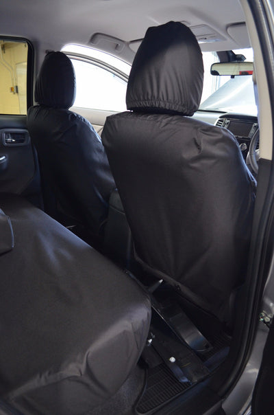 Mitsubishi L200 Mk 7 Double Cab (2015 Onwards) Tailored Seat Covers  Scutes Ltd