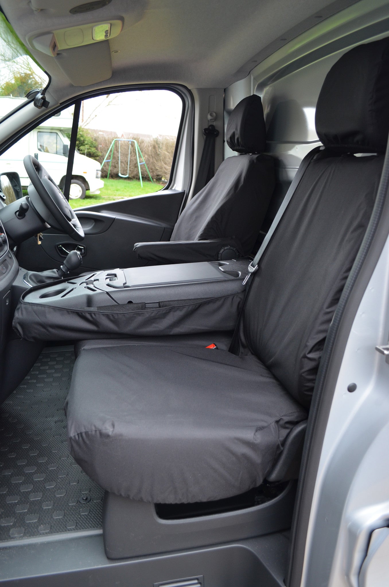 Renault Trafic Van 2014 Onwards Tailored Front Seat Covers  Scutes Ltd