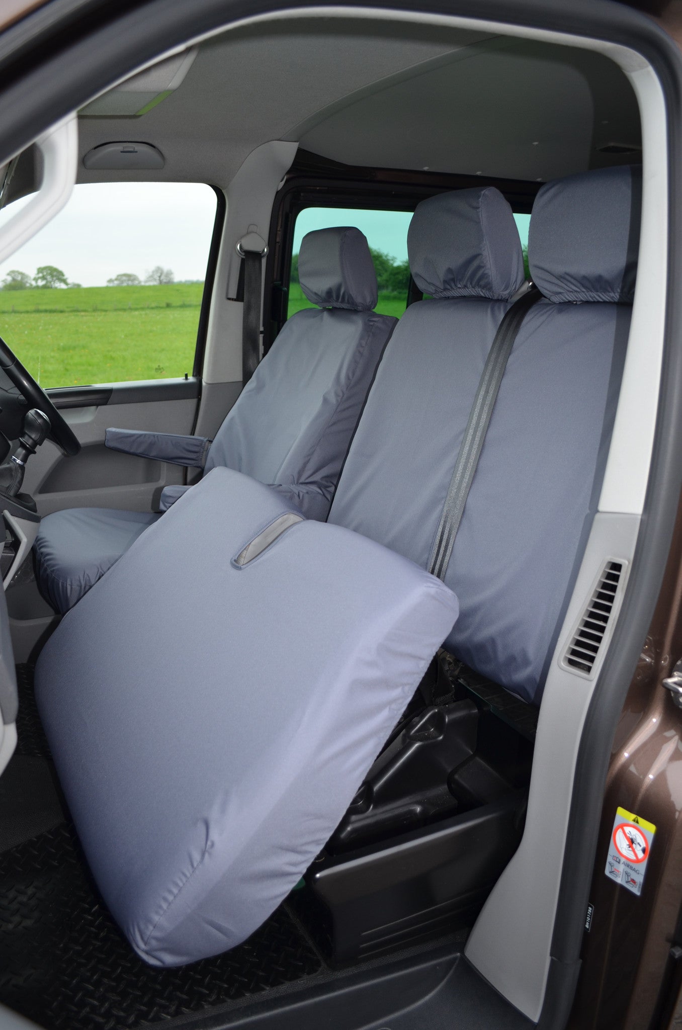 VW Volkswagen Transporter T5 2010 - 2015 Front Seat Covers  Scutes Ltd
