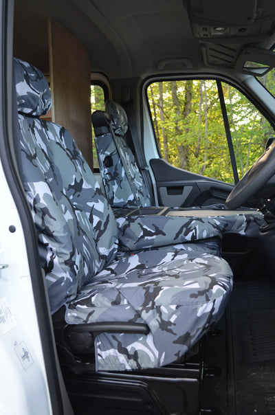 Renault Master Van 2010 Onwards Tailored Front Seat Covers  Scutes Ltd
