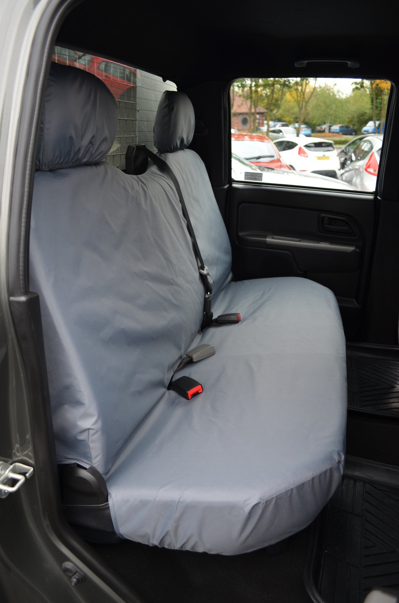 Isuzu Rodeo 2003 to 2012 Seat Covers Rear Seat Cover / Grey Scutes Ltd