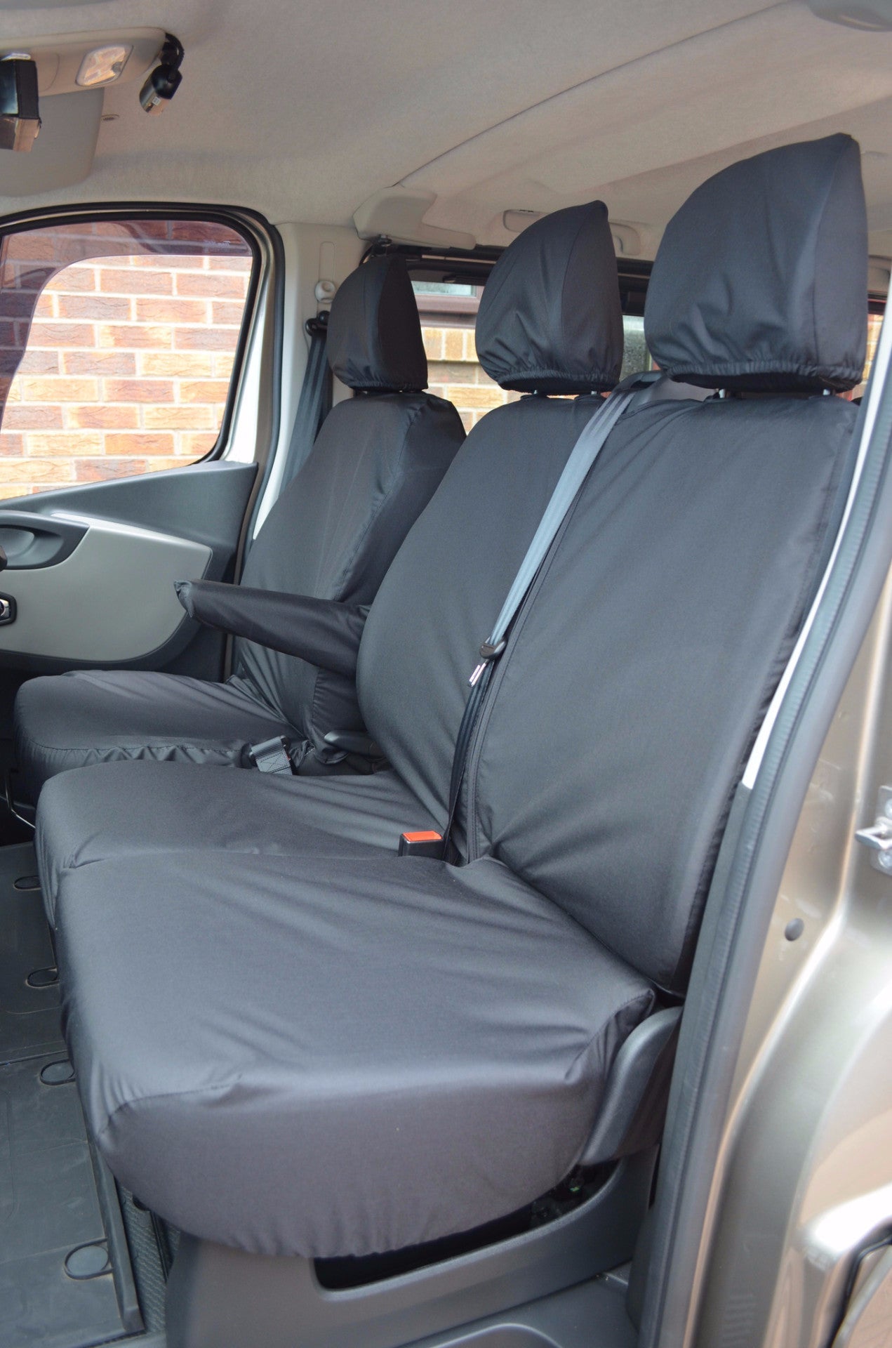 Renault Trafic Passenger 2014 Onwards 9-Seater Minibus Seat Covers  Scutes Ltd