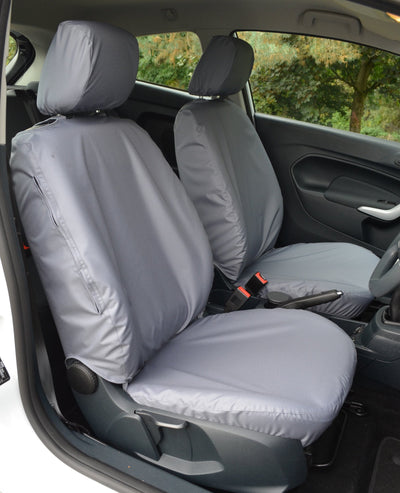 Ford Fiesta Van 2008 - 2018 Tailored Seat Covers Grey Scutes Ltd