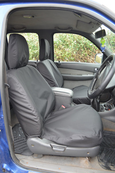 Ford Ranger 1999 to 2006 Seat Covers Front Pair Seat Covers / Black Scutes Ltd