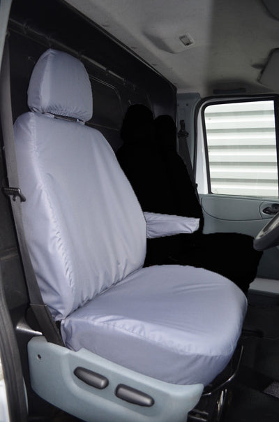 Ford Transit Van 2000 - 2013 Driver's Seat Tailored Seat Cover Grey Scutes Ltd