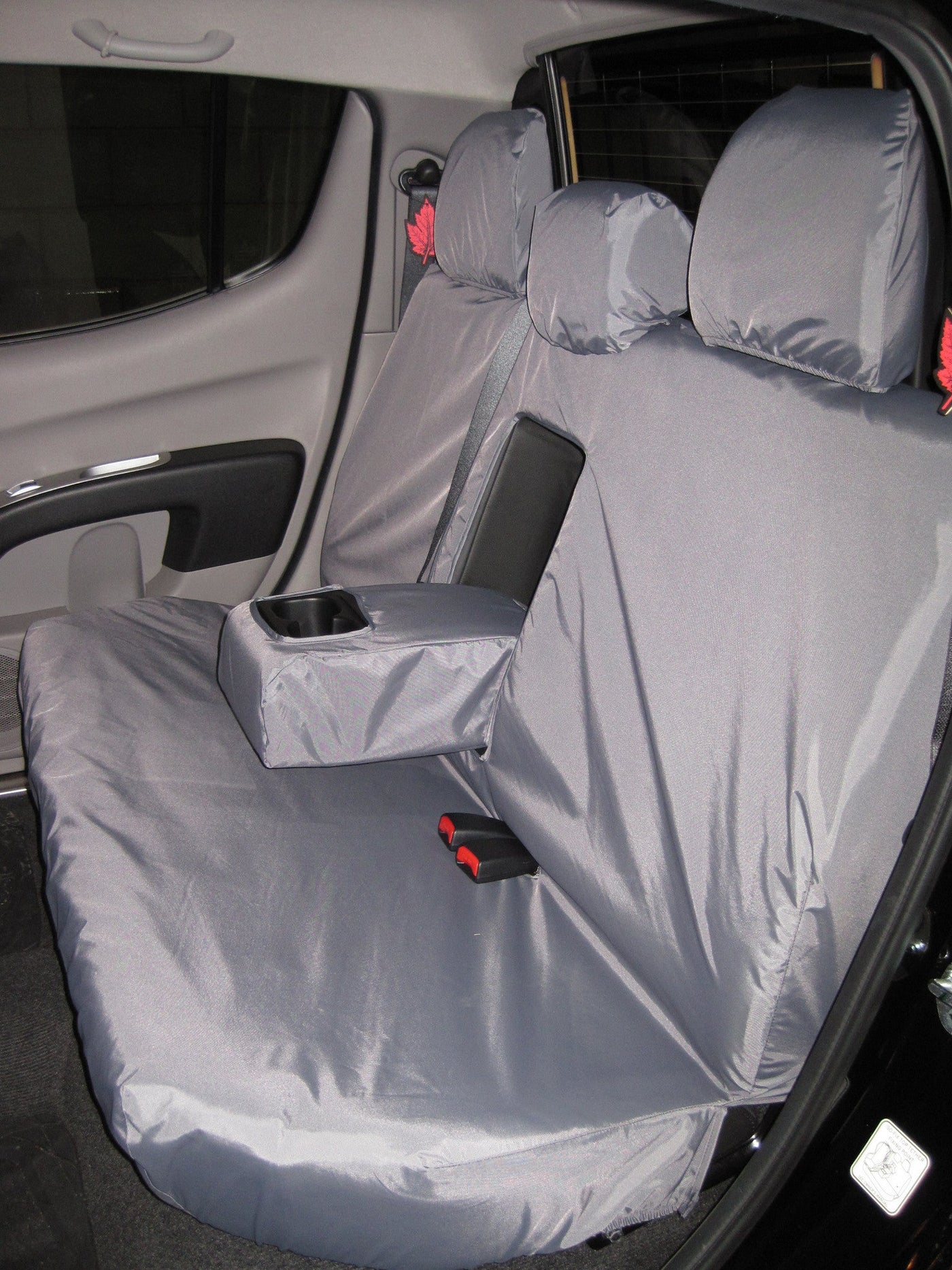 Mitsubishi L200 Double Cab (2006 to 2015) Tailored Seat Covers Rear Seat / Grey Scutes Ltd