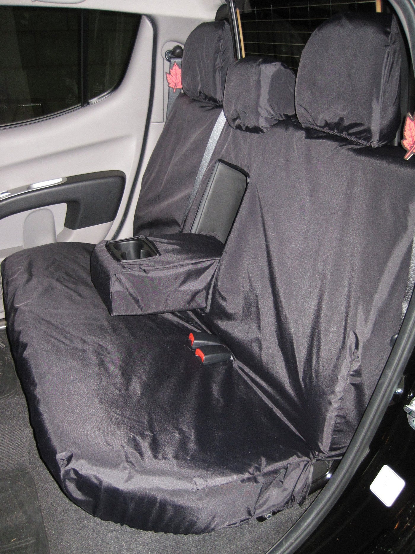 Mitsubishi L200 Double Cab (2006 to 2015) Tailored Seat Covers Rear Seat / Black Scutes Ltd