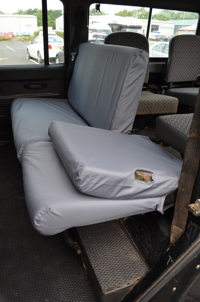 Land Rover Defender 1983 - 2007 Rear Seat Covers  Scutes Ltd