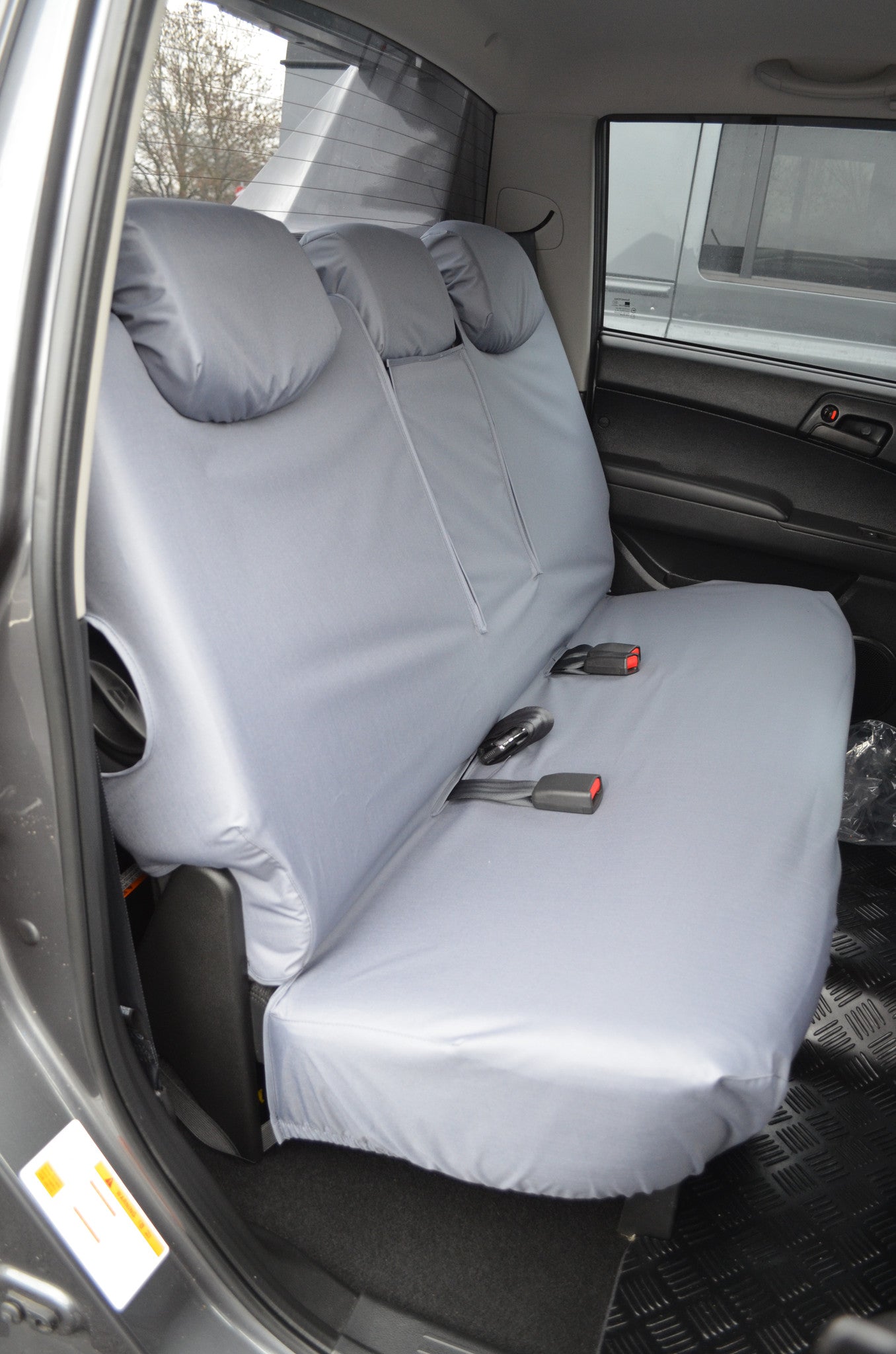 SsangYong Korando Sports/Musso 2012 Onwards Tailored Seat Covers Rear / Grey Scutes Ltd