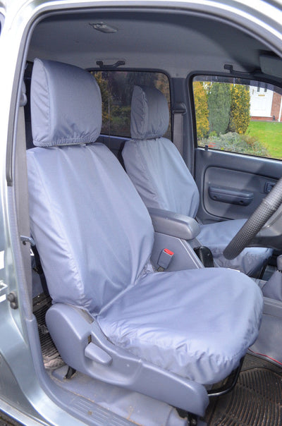 Toyota Hilux 2002 - 2005 Seat Covers Front Seat Covers / Grey Scutes Ltd