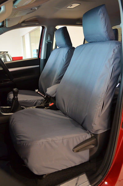 Toyota Hilux Active 2016+ Tailored Seat Covers  Scutes Ltd