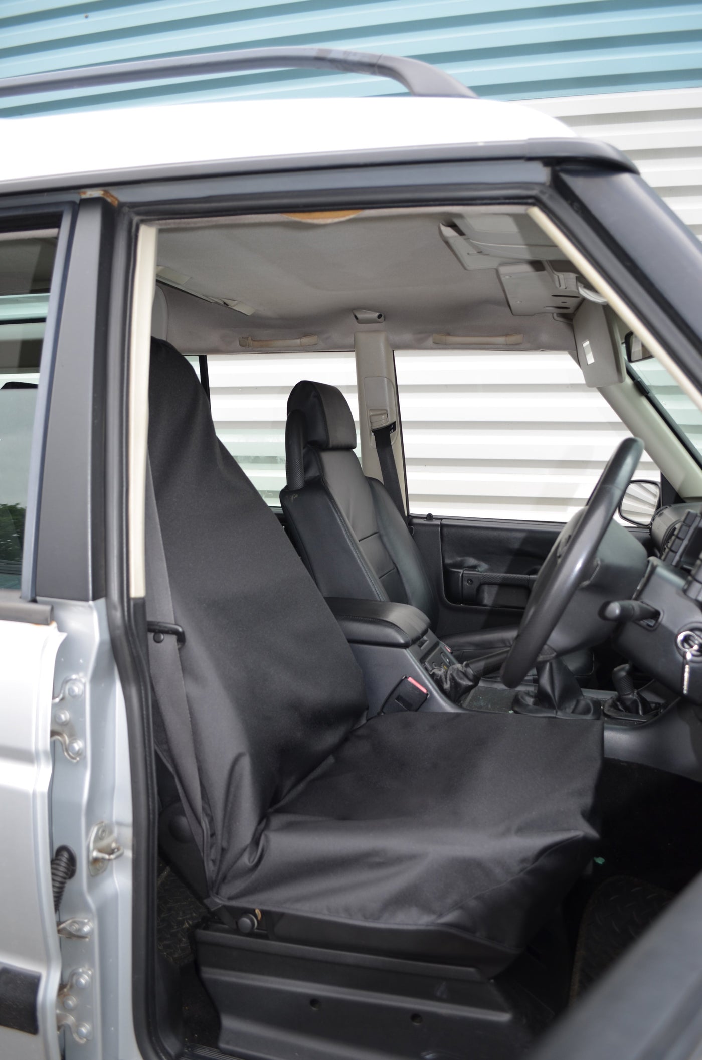 Universal Car &amp; Van Seat Cover Black / Single Scutes Ltd