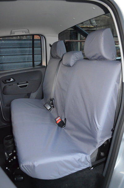 Volkswagen Amarok 2011 Onwards Seat Covers Rear Bench Seat / Grey Scutes Ltd